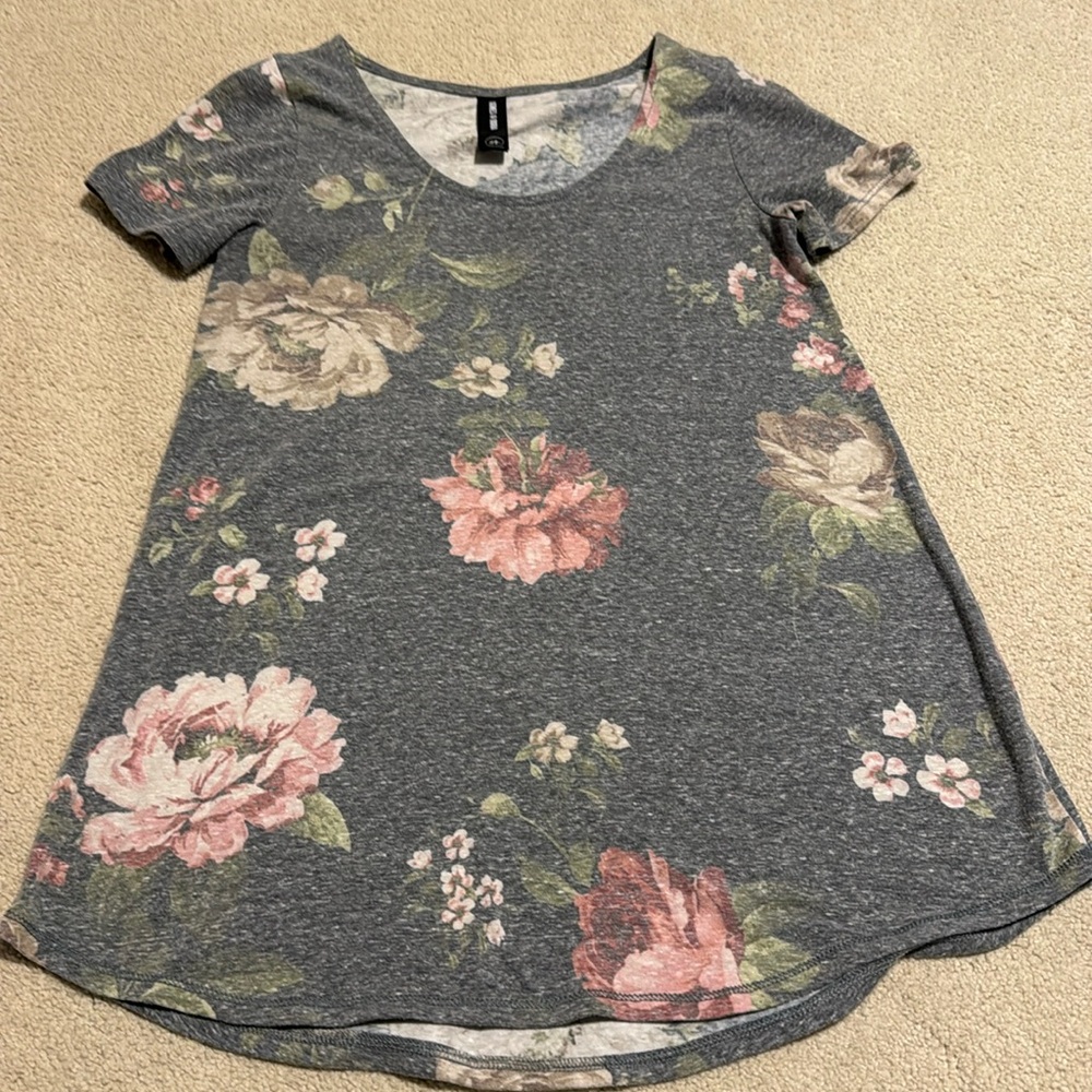 Muted floral Tunic